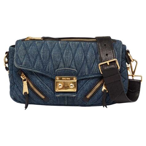 miu miu denim bag sale